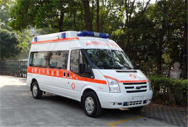 鹿寨救护车出租服务案例8